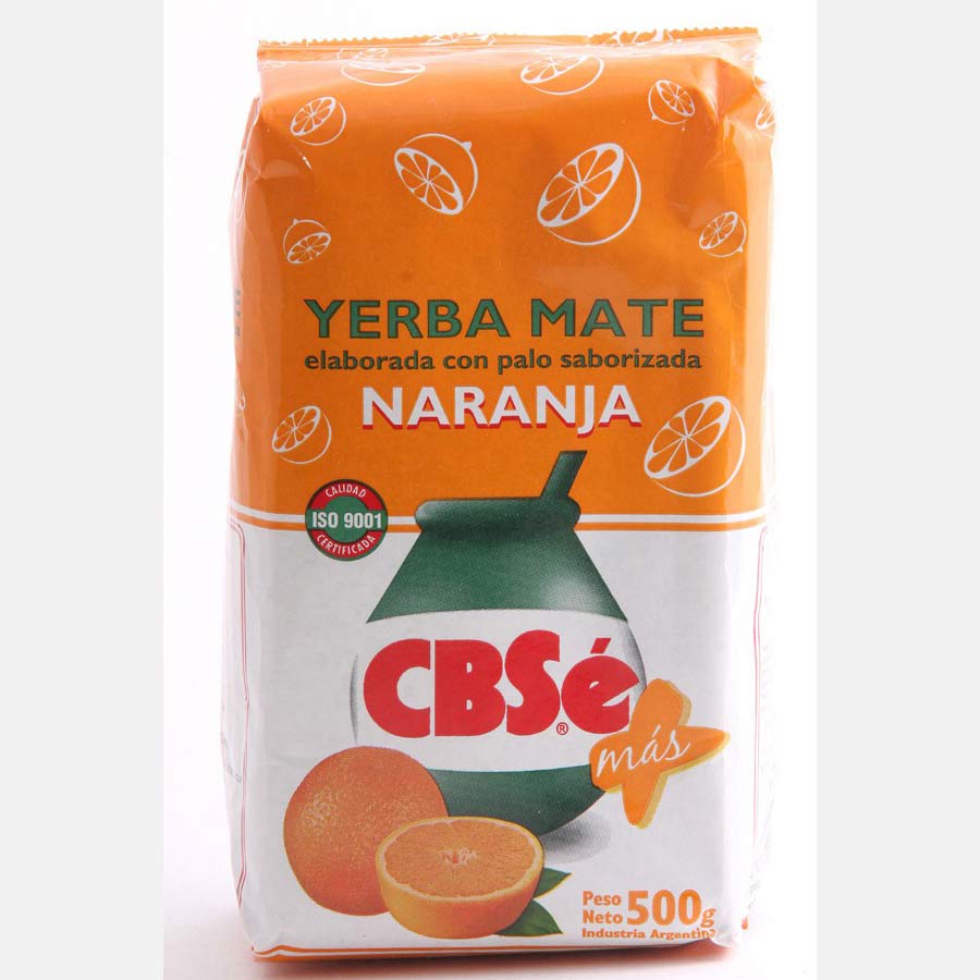 yerba maté aromatisé orange