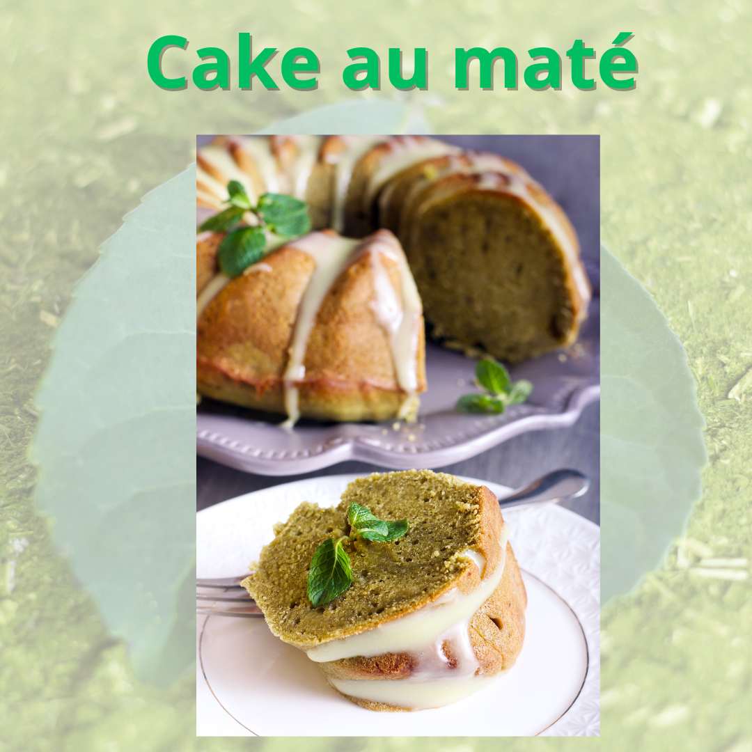 recette cake à la yerba mate