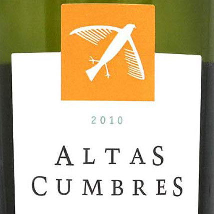 Vin argentin Altas Cumbres blanc