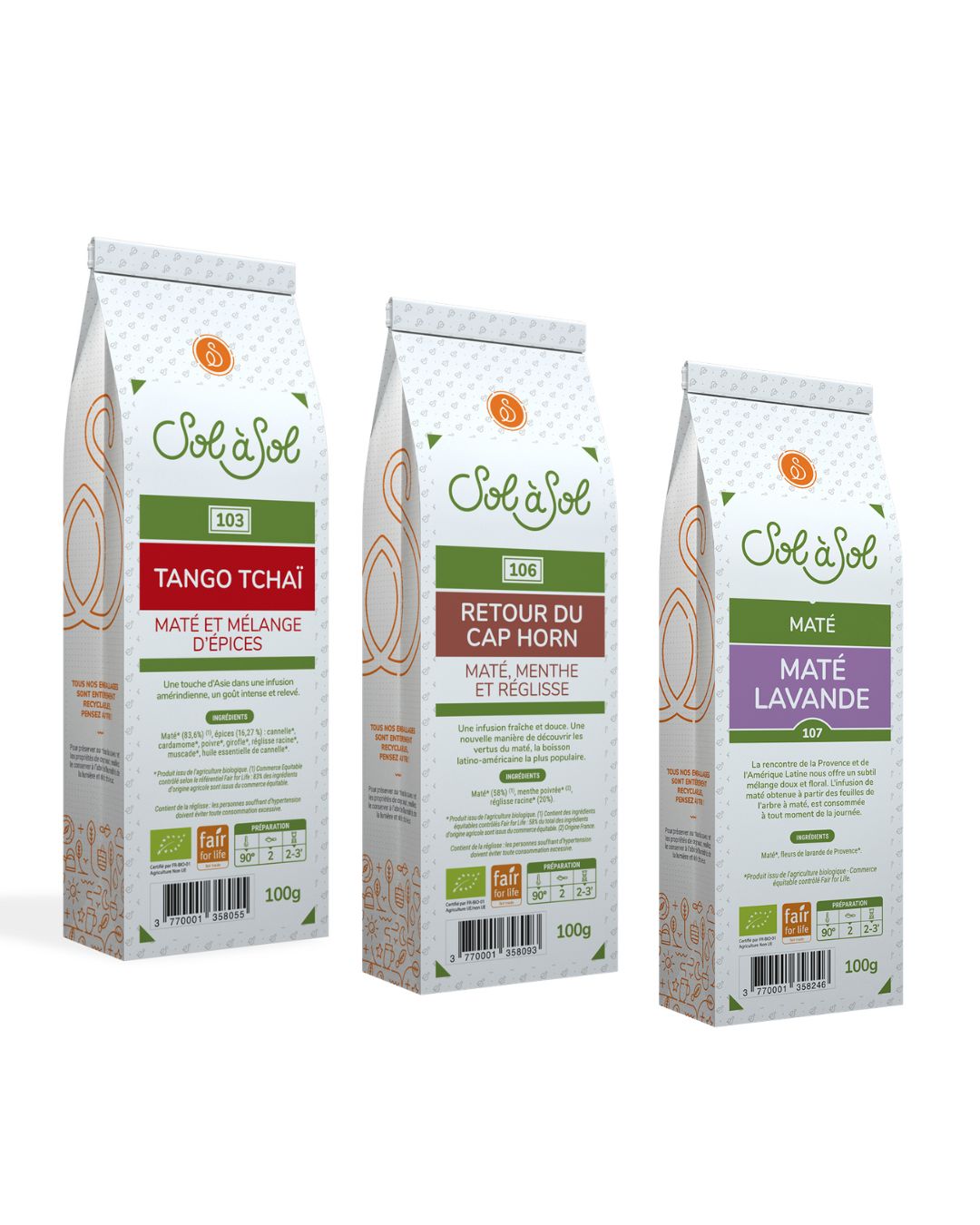 Autres Yerba Maté aromatisées