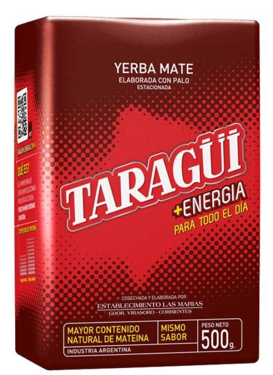 Yerba Maté taragui Energia 500g